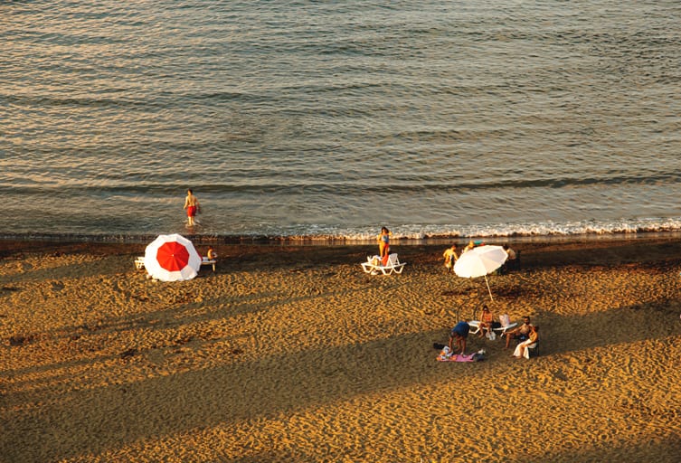 Trabzon People Churse Beach SEA, a fine-art photograph by Ali Abu Ras