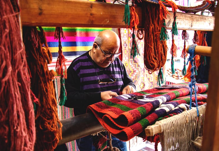 Madaba Market Carbets Store MAN, a fine-art photograph by Ali Abu Ras
