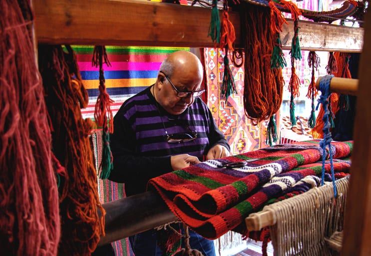 Madaba Market Carbets Store MAN, a fine-art photograph by Ali Abu Ras